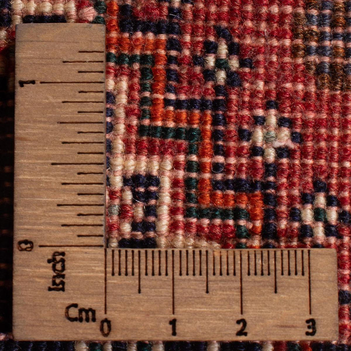 Perski dywan - Nomadyczny - 147 x 73 cm - czerwony