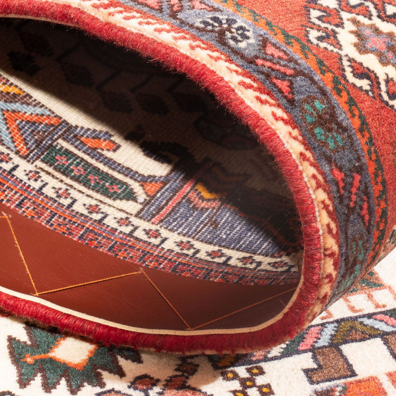 Perski dywan - Nomadyczny - 150 x 73 cm - kremowy