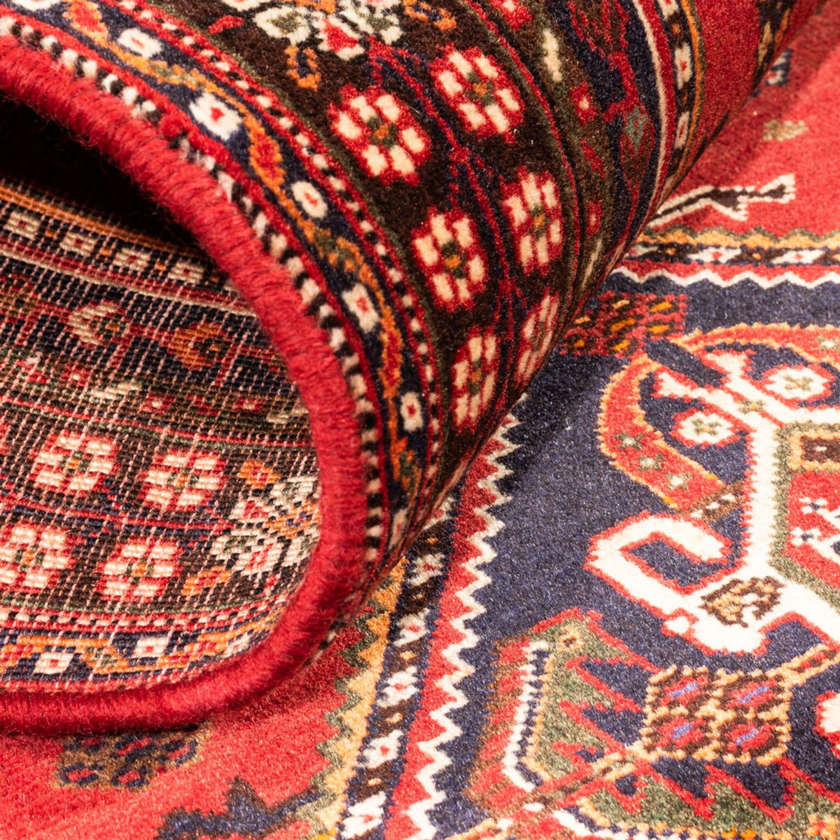 Biegacz Perski dywan - Nomadyczny - 182 x 80 cm - czerwony