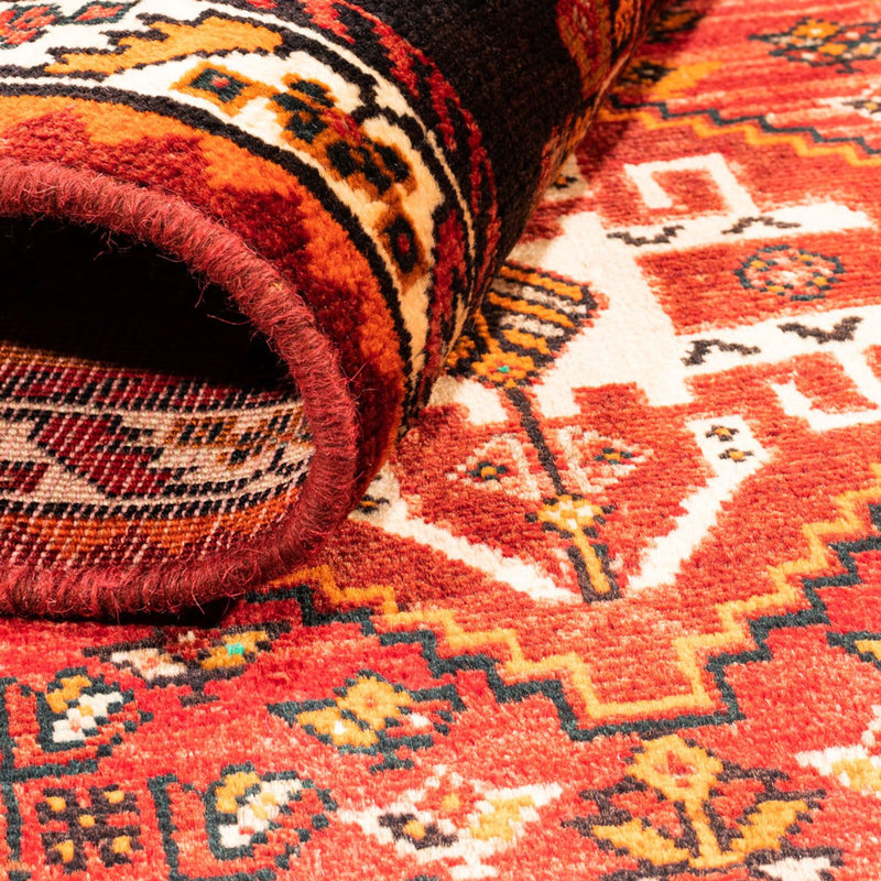 Perski dywan - Nomadyczny - 166 x 111 cm - czerwony