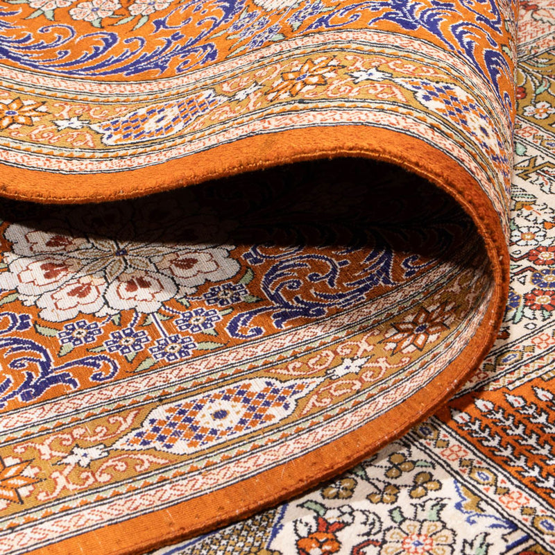 Jedwabny dywan - Ghom Silk - Premium kwadratowy  - 302 x 297 cm - wielokolorowy