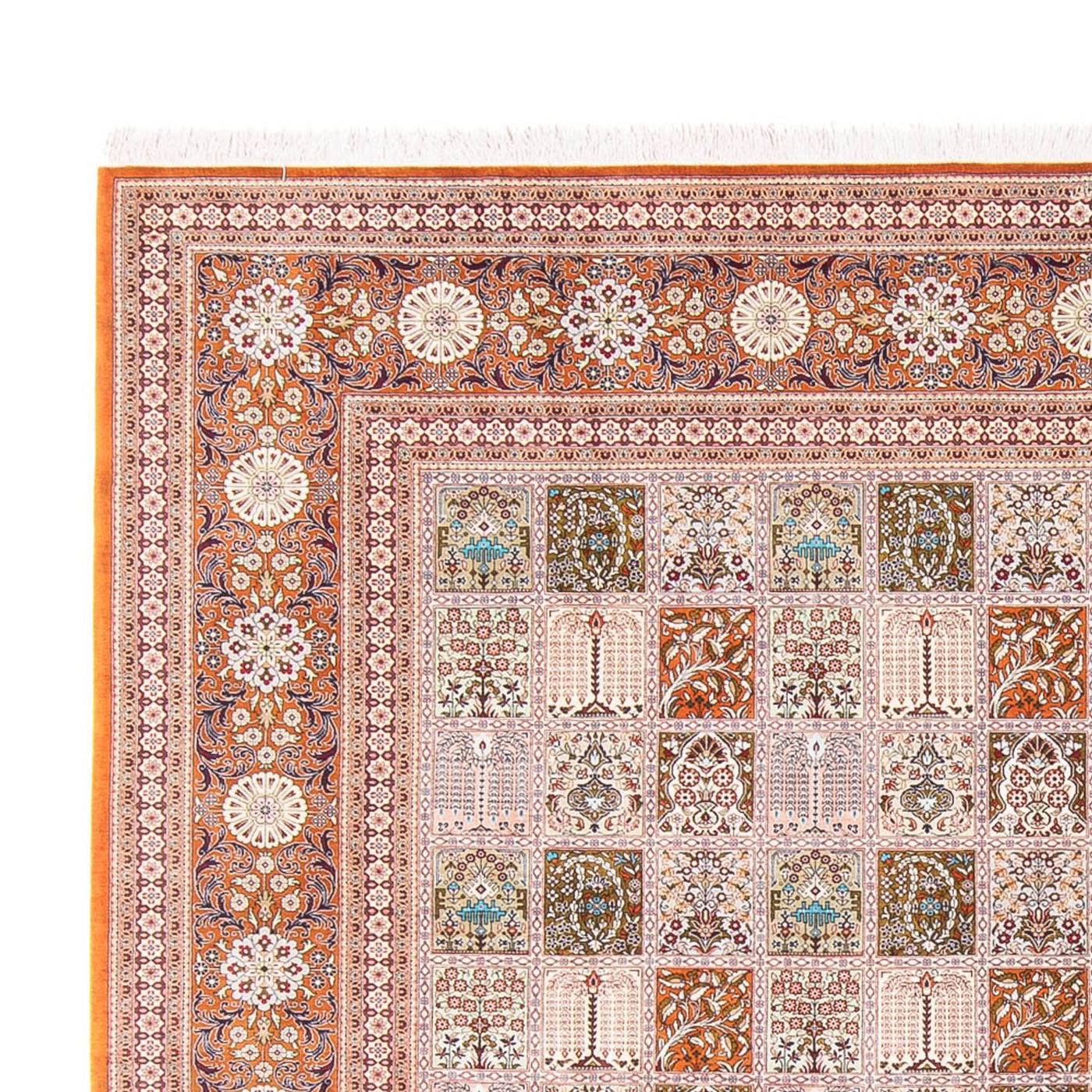 Qom jedwab Dywan 250x250cm - Dywan perski