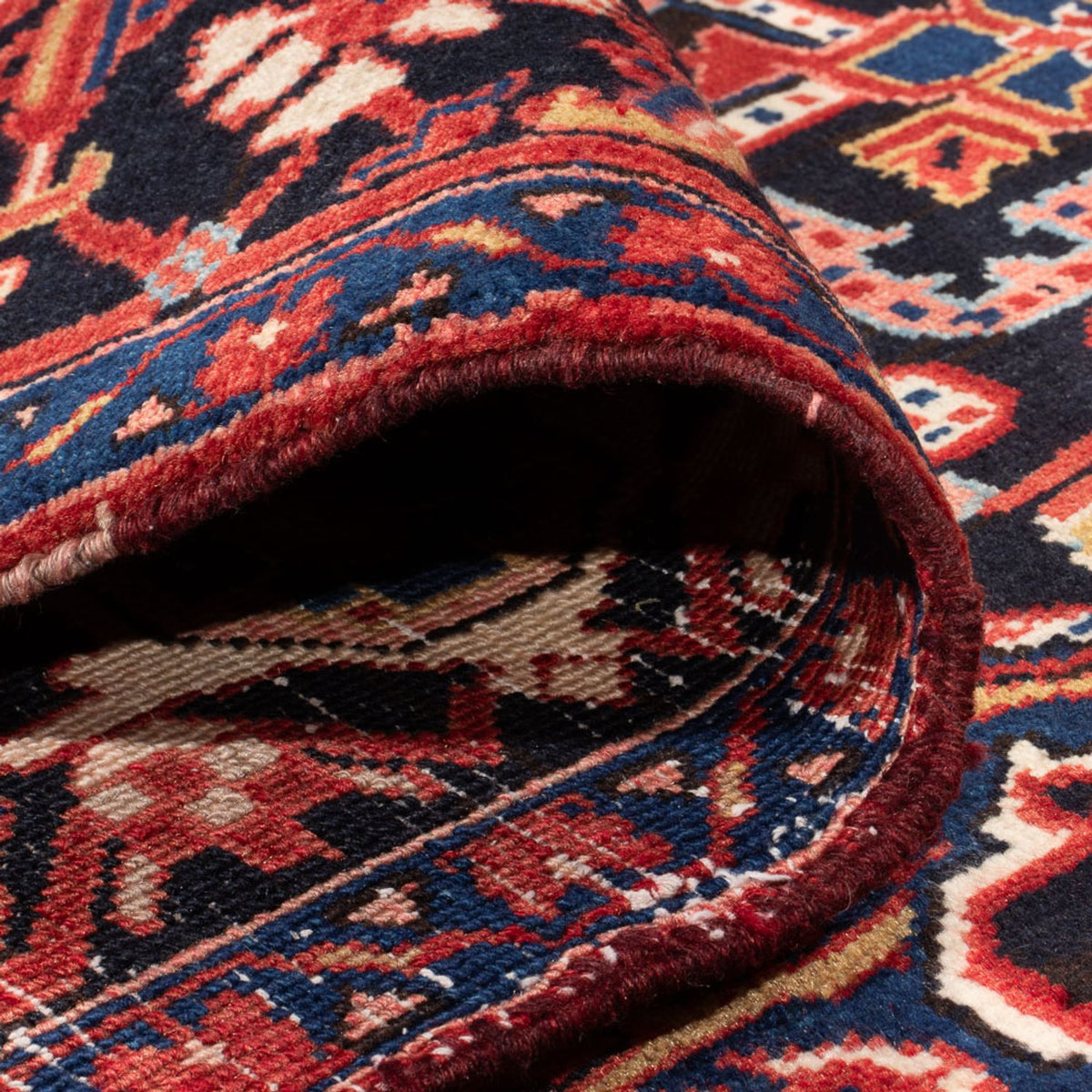 Perski dywan - Nomadyczny - 335 x 250 cm - czerwony