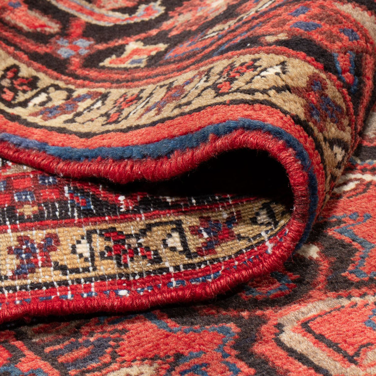 Perski dywan - Nomadyczny - 350 x 258 cm - czerwony