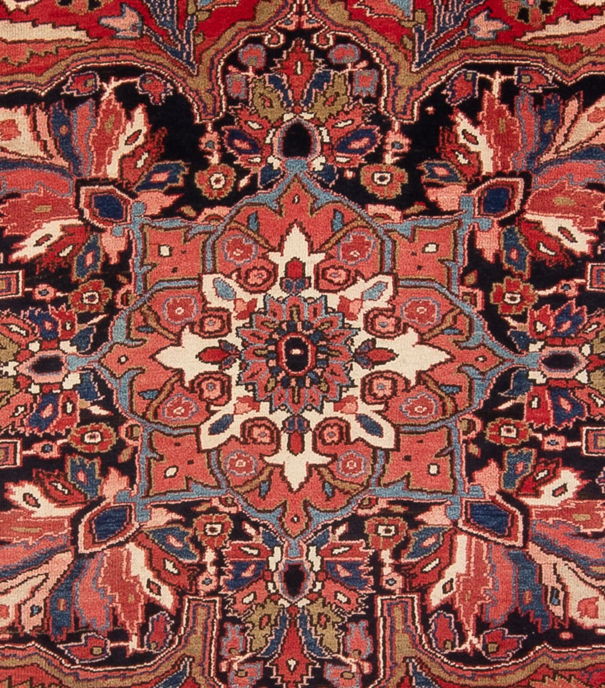 Perski dywan - Nomadyczny - 350 x 250 cm - czerwony