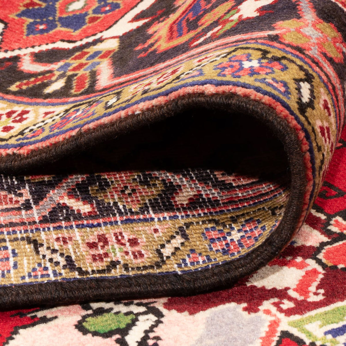 Perski dywan - Nomadyczny - 353 x 251 cm - czerwony