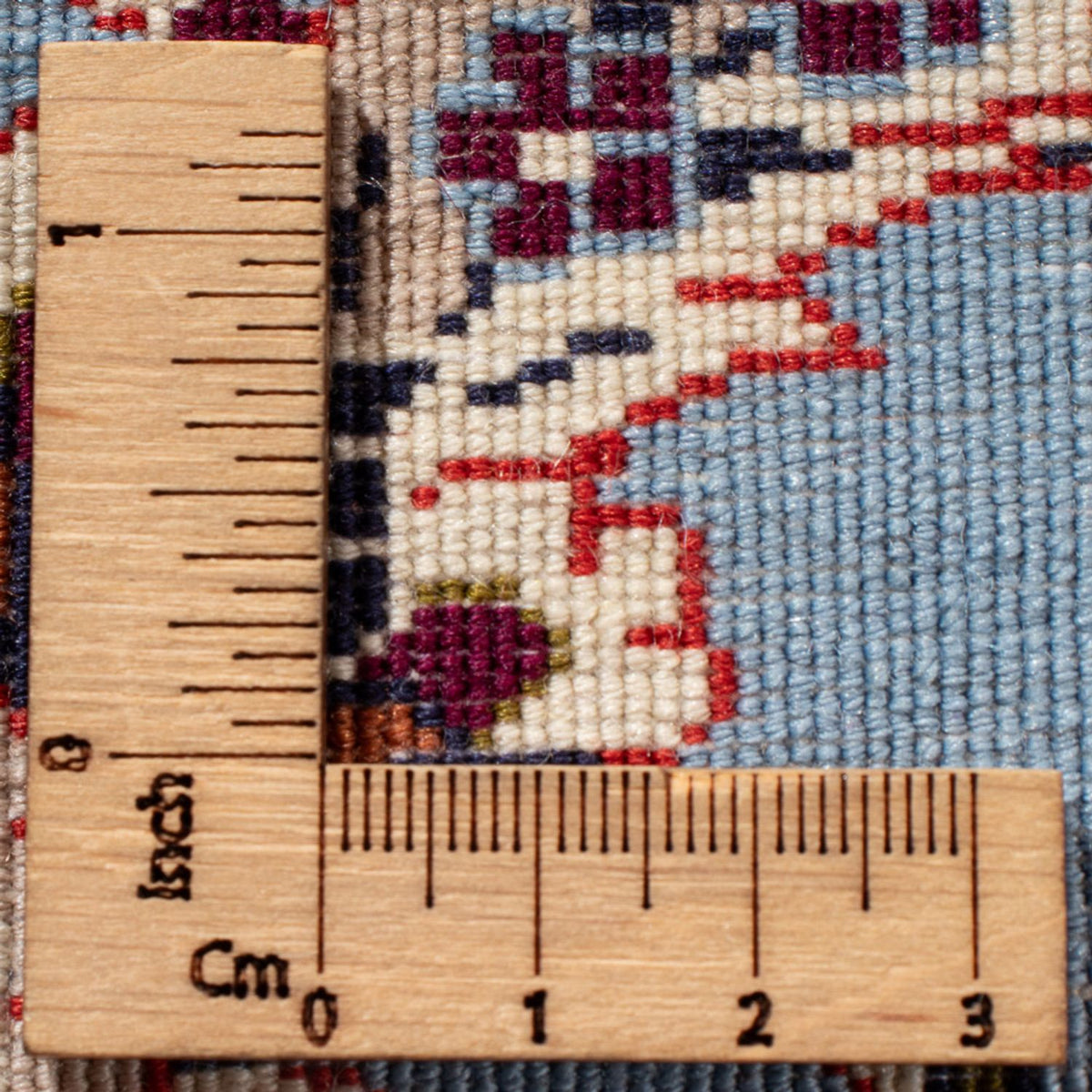 Dywan perski - Isfahan - Premium - 355 x 248 cm - ciemnoniebieski