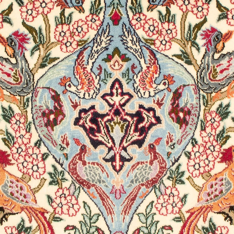 Dywan perski - Isfahan - Premium - 105 x 73 cm - wielokolorowy