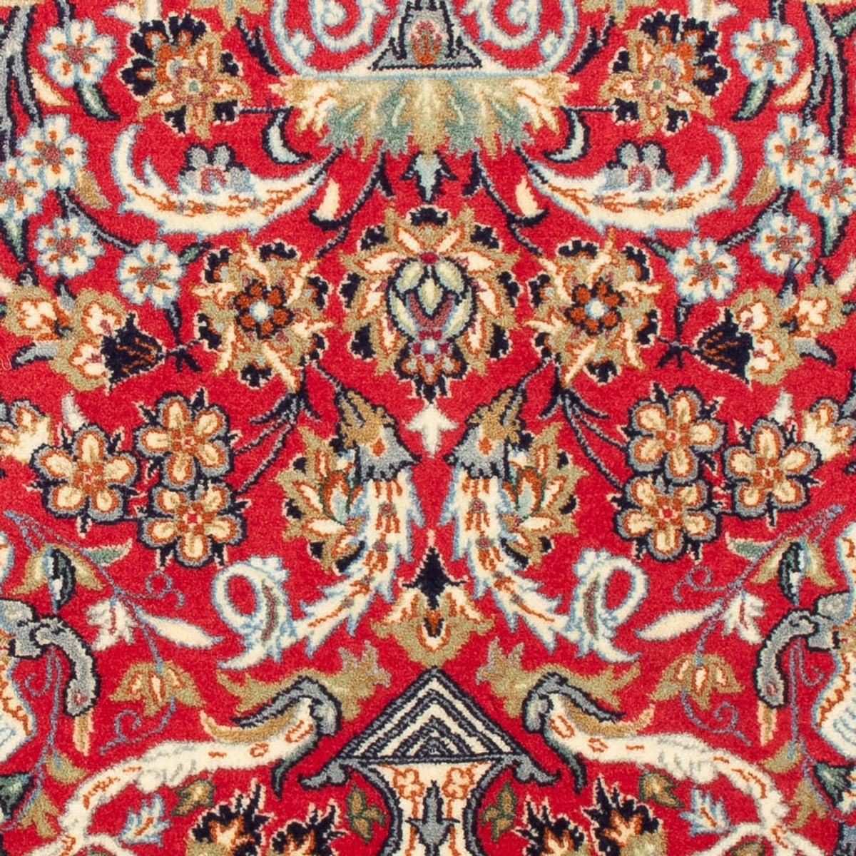 Dywan perski - Isfahan - Premium - 105 x 77 cm - czerwony