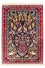 Dywan perski - Isfahan - Premium - 106 x 72 cm - ciemnoniebieski