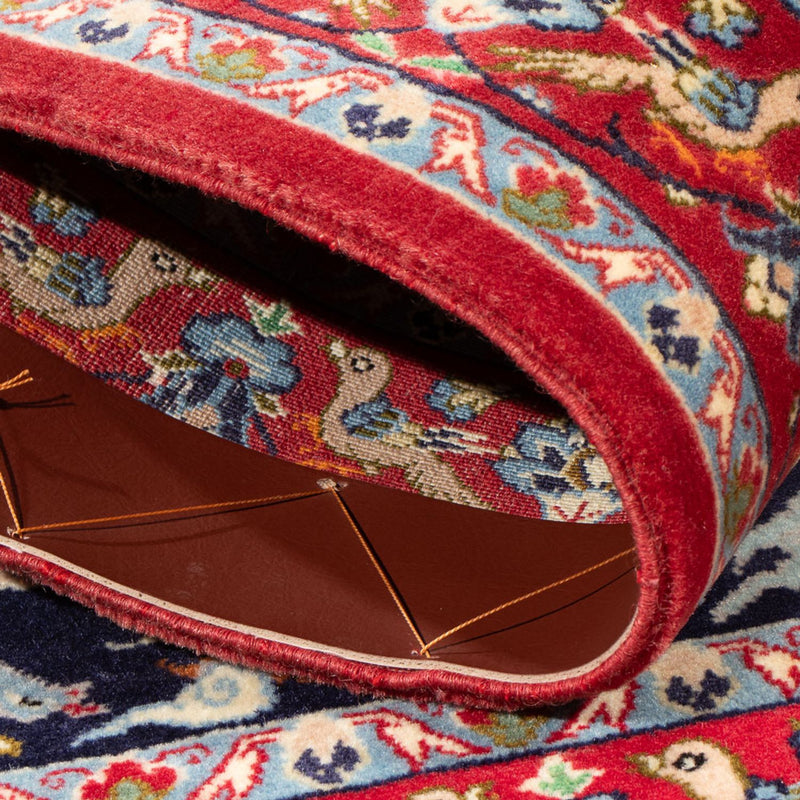 Dywan perski - Isfahan - Premium - 106 x 72 cm - ciemnoniebieski