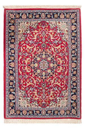 Dywan perski - Isfahan - Premium - 110 x 75 cm - czerwony