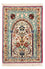 Dywan perski - Isfahan - Premium - 103 x 70 cm - zielona
