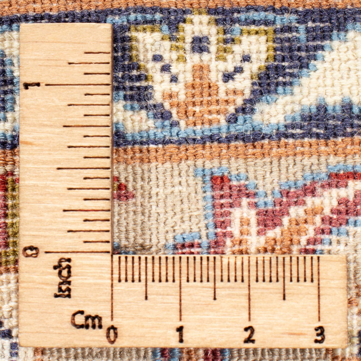 Dywan perski - Isfahan - Premium - 110 x 74 cm - kremowy