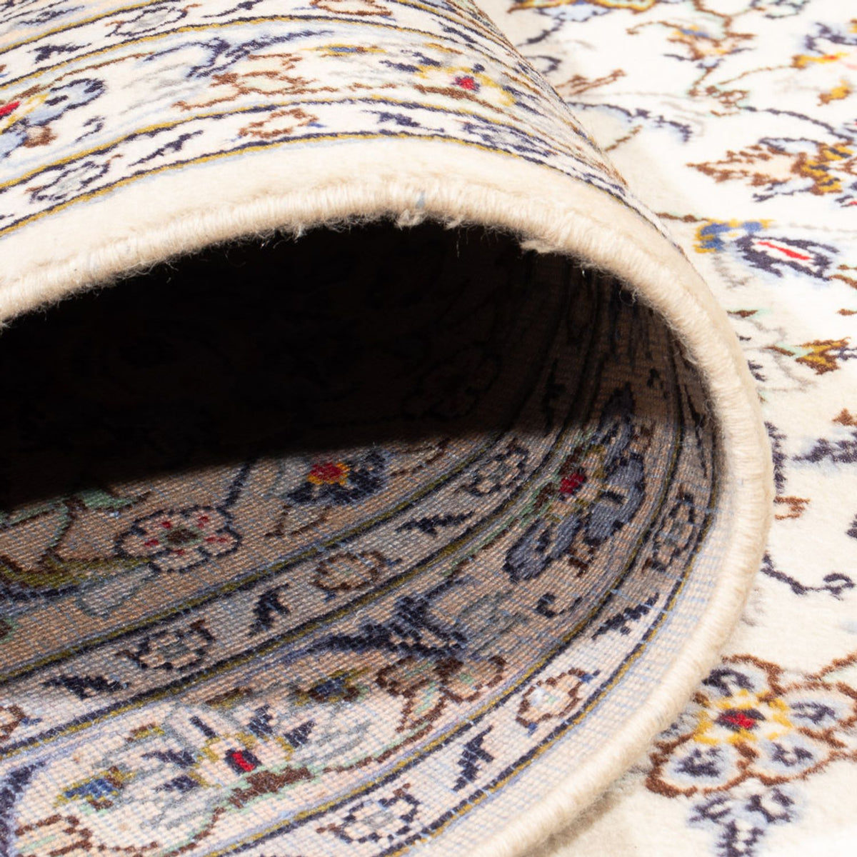 Dywan perski - Keshan - 403 x 300 cm - kremowy