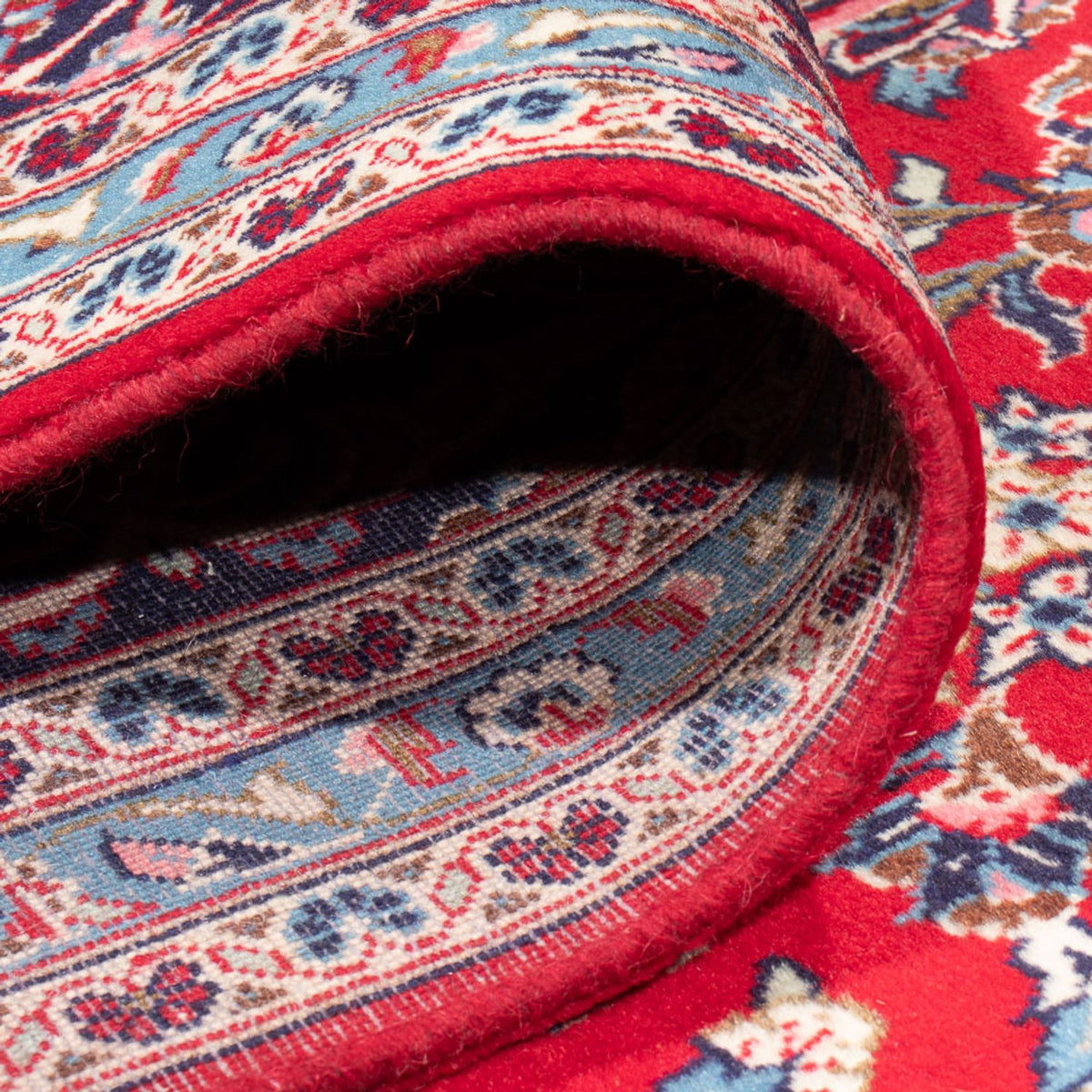 Dywan perski - Keshan - 394 x 292 cm - czerwony