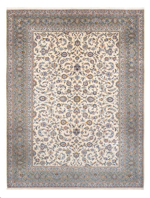 Dywan perski - Keshan - 418 x 307 cm - kremowy