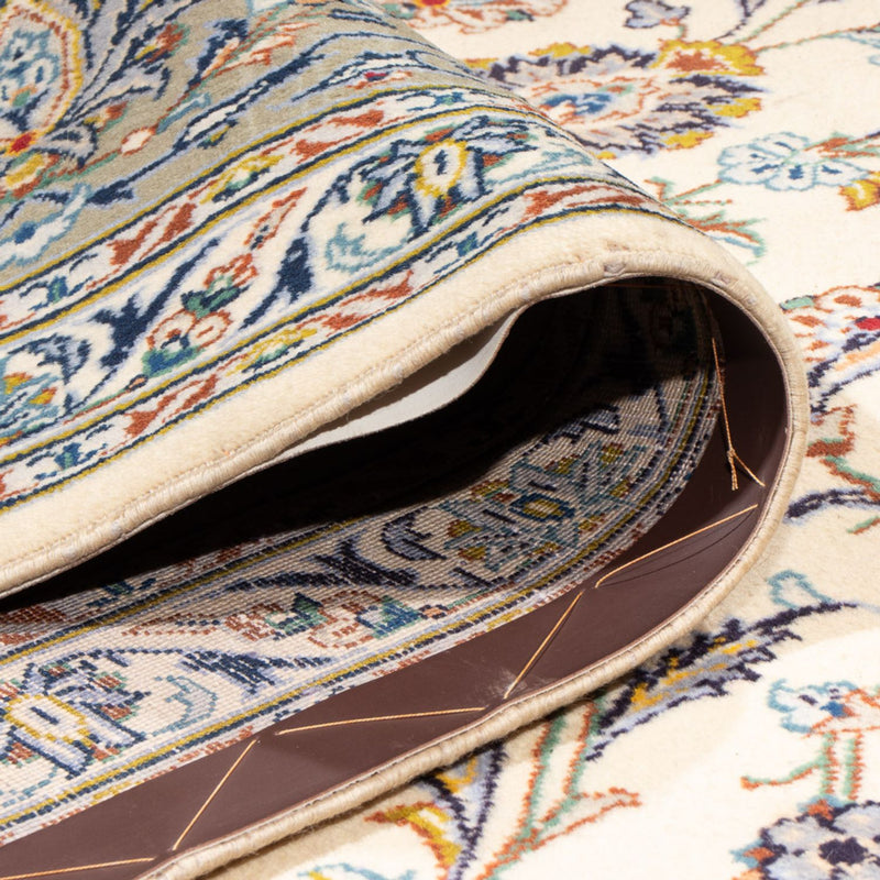 Dywan perski - Keshan - 418 x 307 cm - kremowy