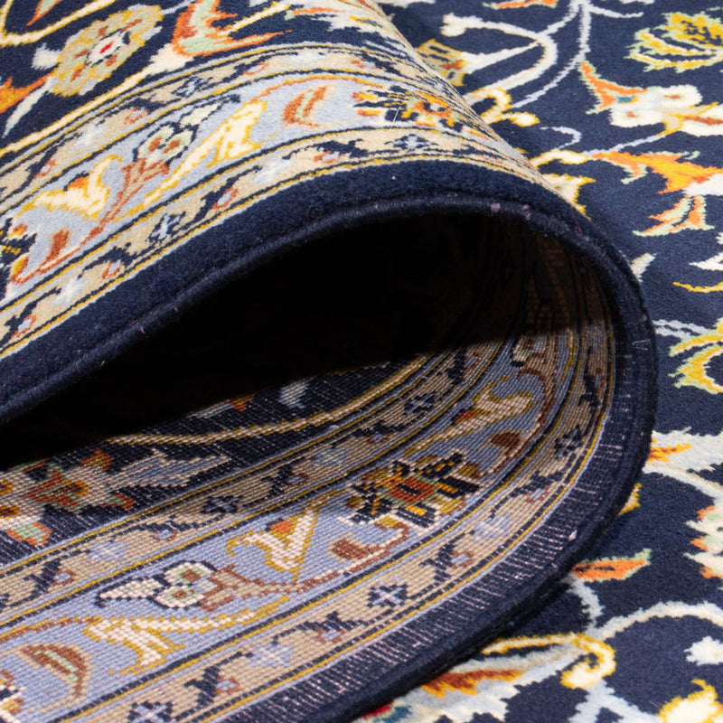 Dywan perski - Keshan - 417 x 293 cm - ciemnoniebieski