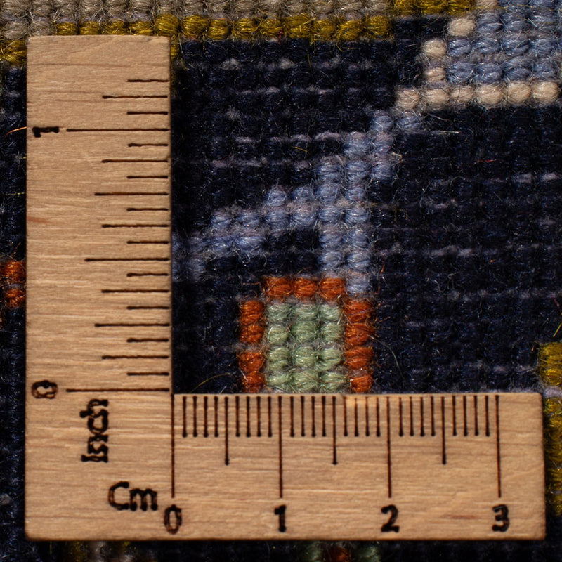 Dywan perski - Keshan - 417 x 293 cm - ciemnoniebieski