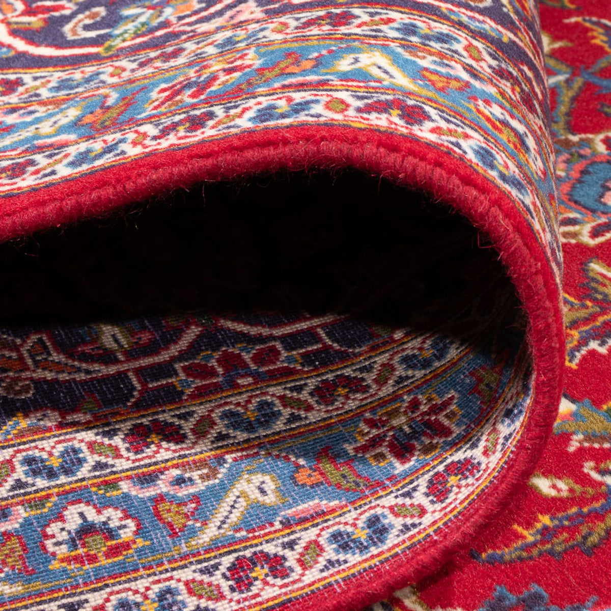 Dywan perski - Keshan - 388 x 297 cm - czerwony