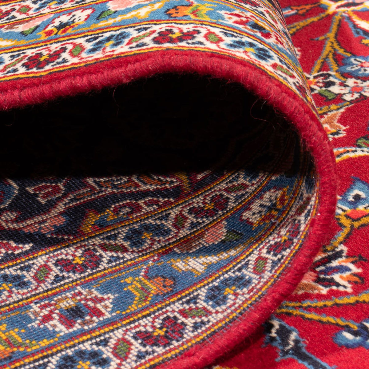 Dywan perski - Keshan - 383 x 287 cm - czerwony