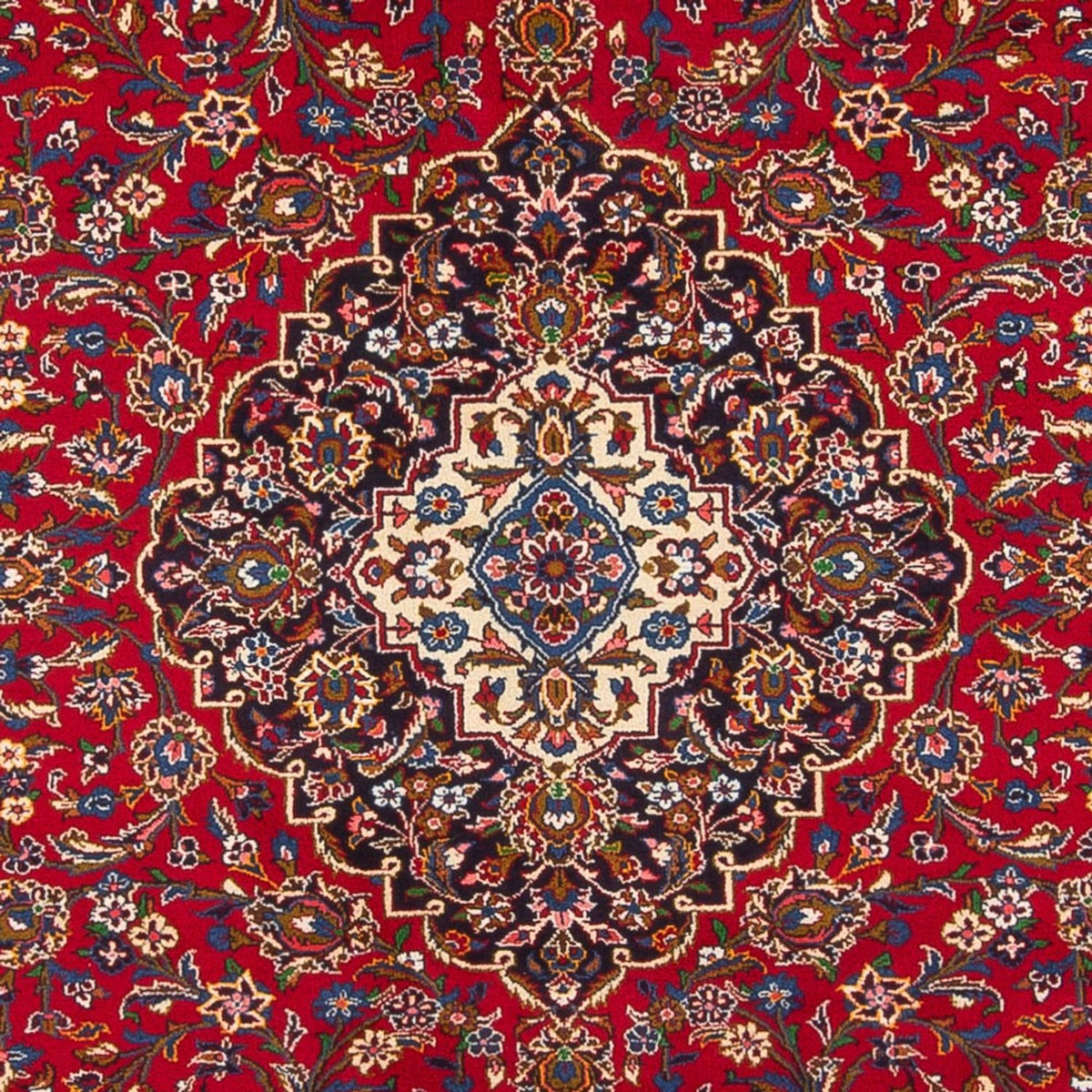 Dywan perski - Keshan - 405 x 297 cm - czerwony