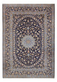 Dywan perski - Keshan - 390 x 266 cm - ciemnoniebieski