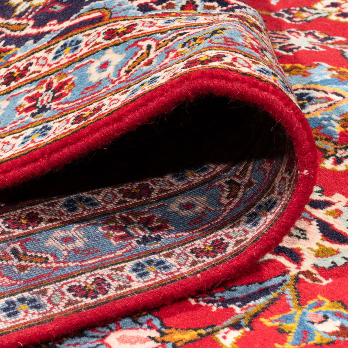 Dywan perski - Keshan - 397 x 312 cm - czerwony