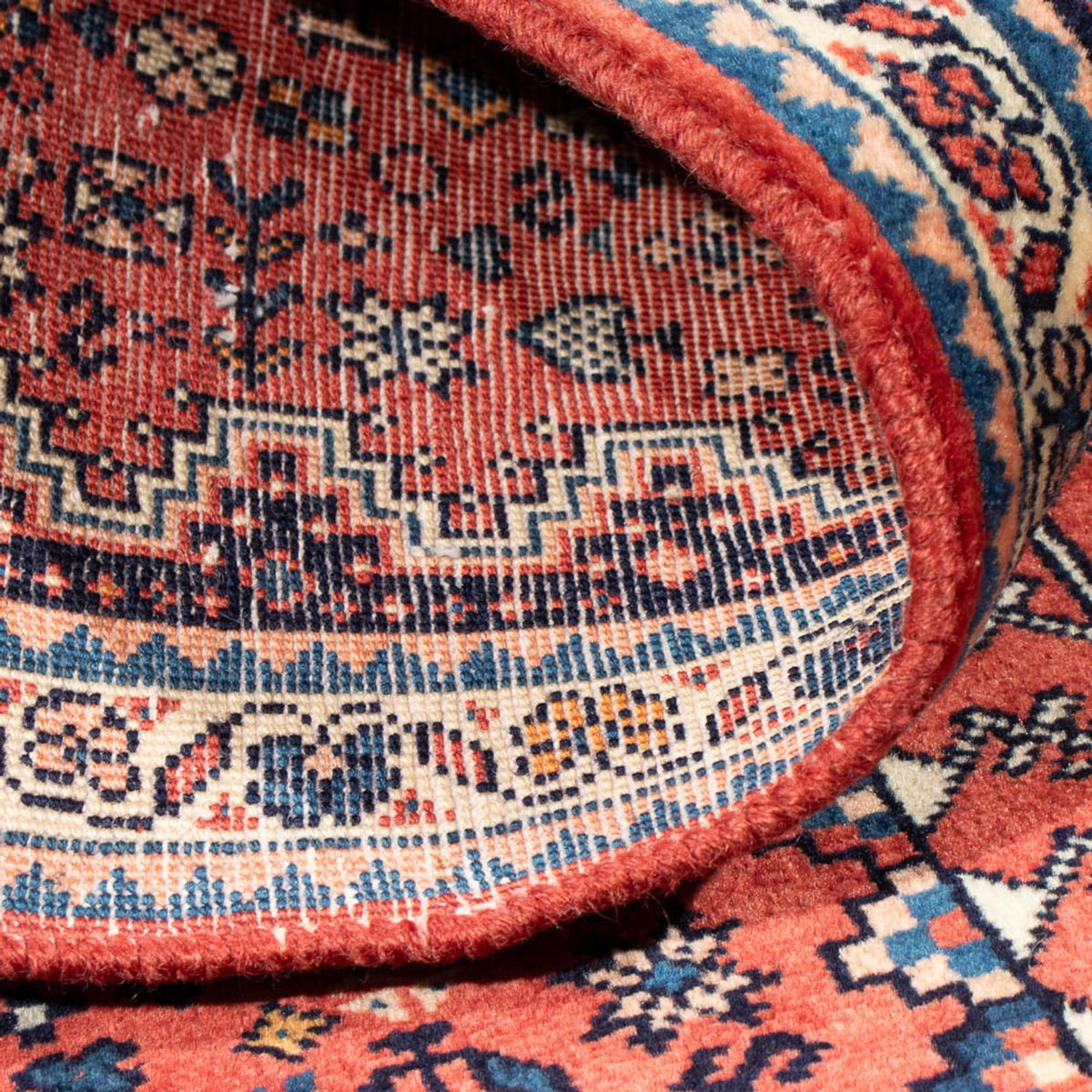 Dywan Gabbeh - Kashkuli perski - 125 x 80 cm - czerwony