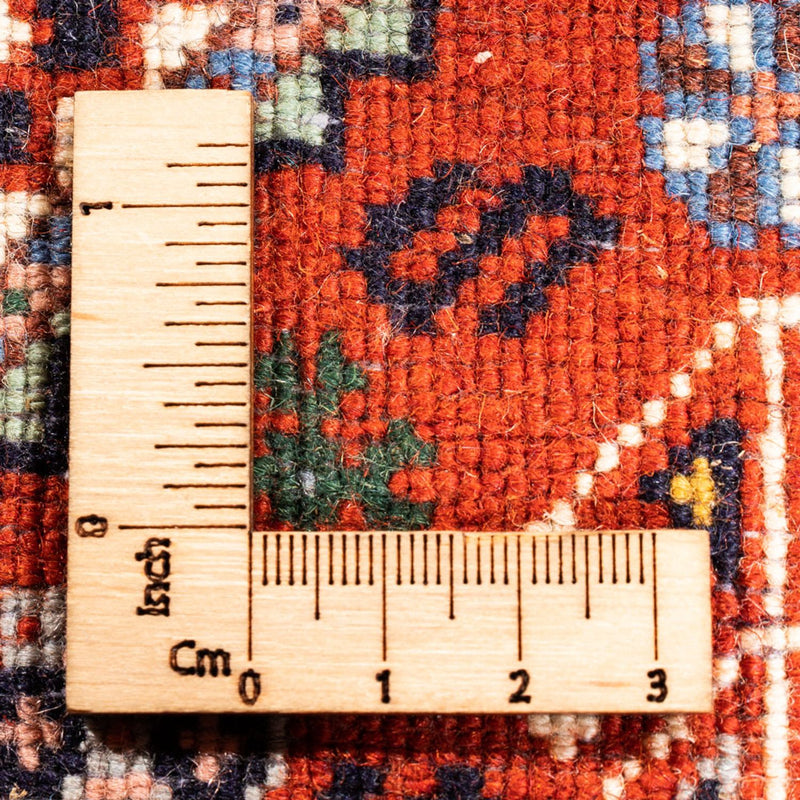 Biegacz Dywan Gabbeh - Kashkuli perski - 191 x 73 cm - pomarańczowy