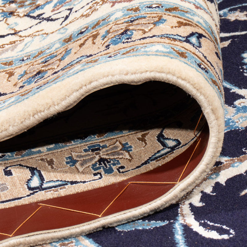 Dywan perski - Nain - 395 x 300 cm - ciemnoniebieski