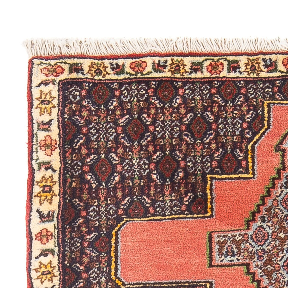 Dywan perski - Klasyczny - 100 x 72 cm - pomarańczowy