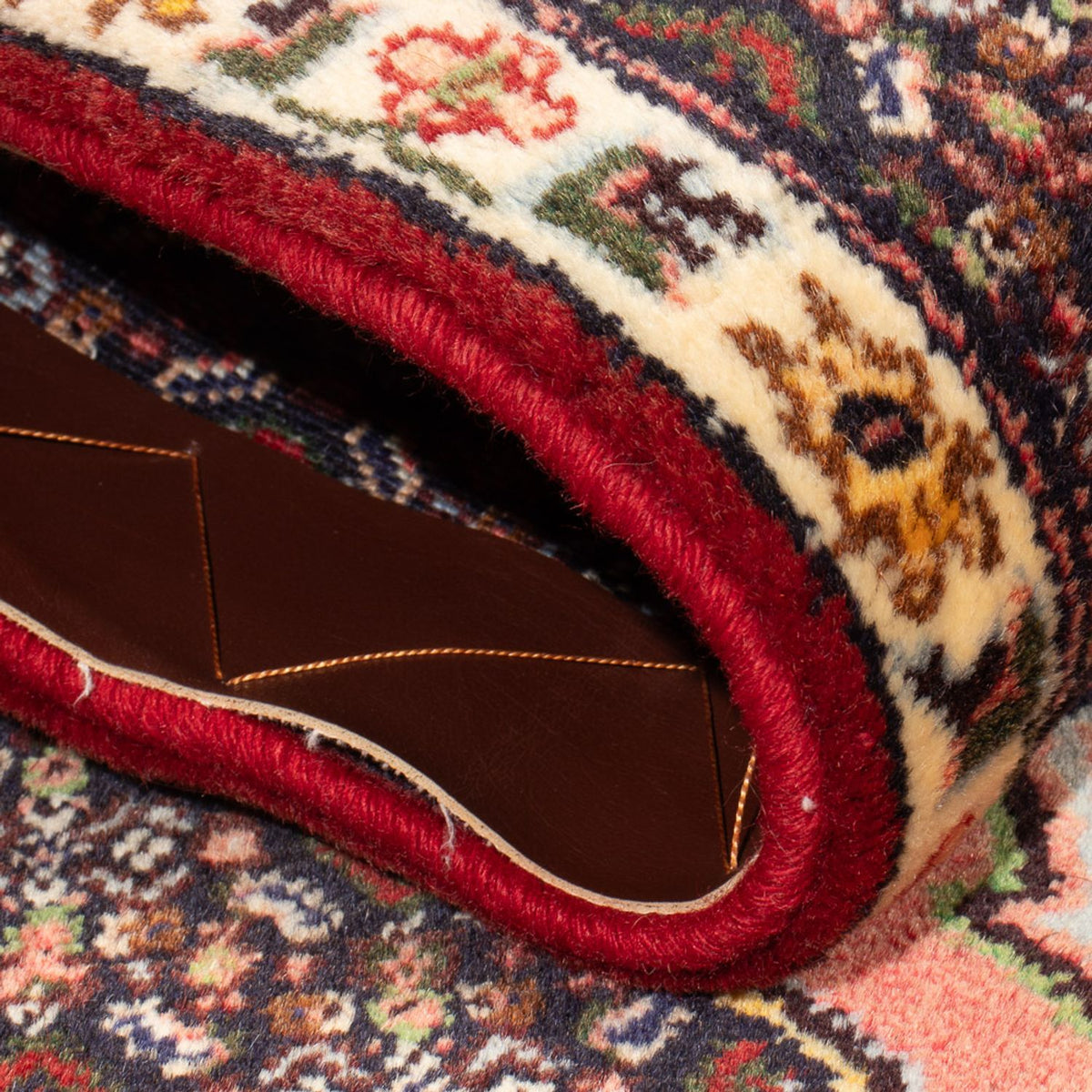 Dywan perski - Klasyczny - 100 x 72 cm - pomarańczowy