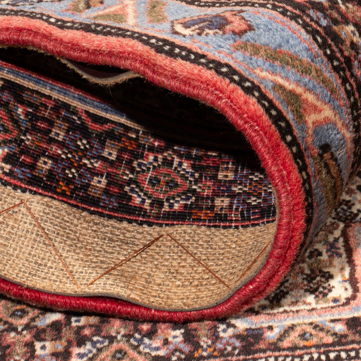 Dywan perski - Klasyczny - 90 x 72 cm - ciemny beż