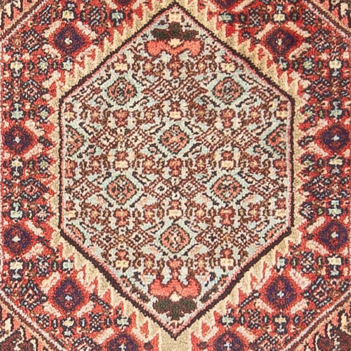 Dywan perski - Klasyczny - 100 x 68 cm - jasny beż