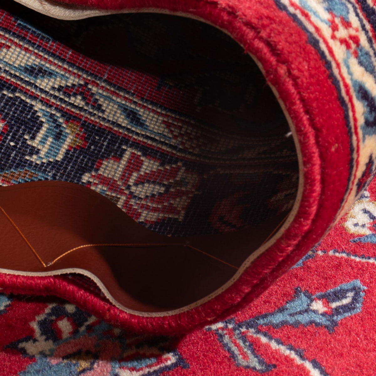 Dywan perski - Keshan - 142 x 68 cm - czerwony