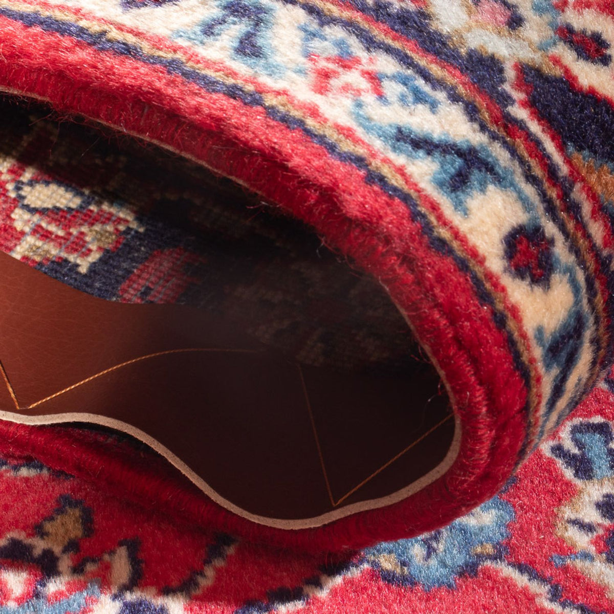 Dywan perski - Keshan - 138 x 68 cm - czerwony