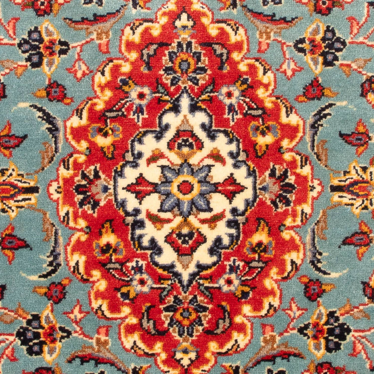 Dywan perski - Keshan - 130 x 70 cm - czerwony