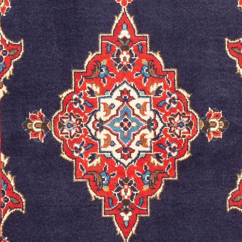 Dywan perski - Keshan - 150 x 88 cm - ciemnoniebieski