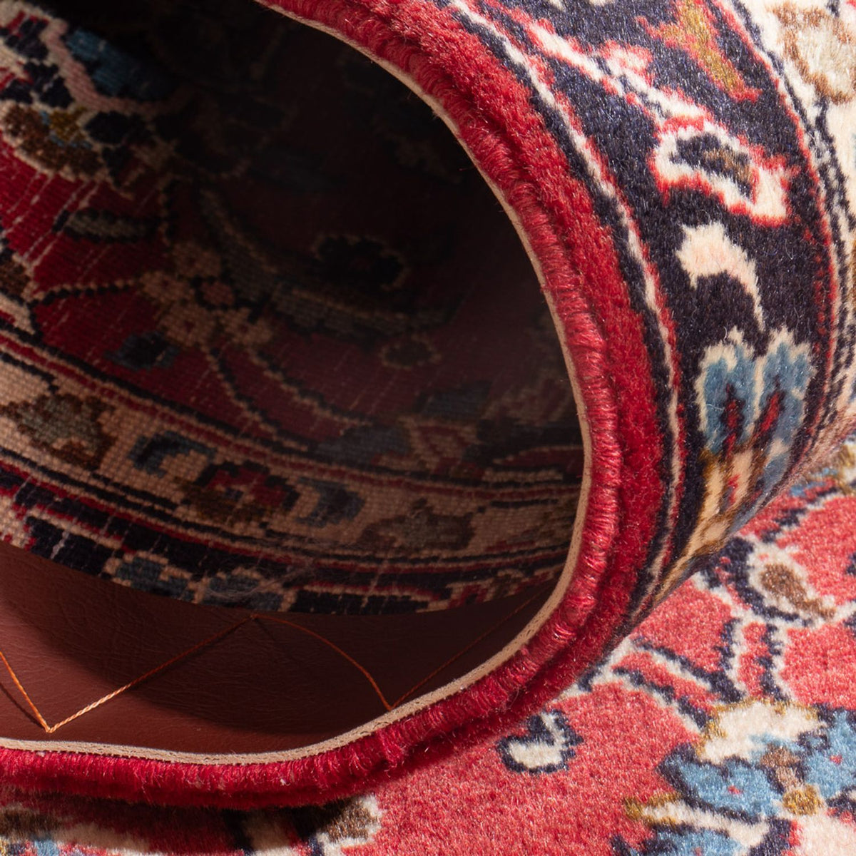 Dywan perski - Keshan - 133 x 70 cm - czerwony