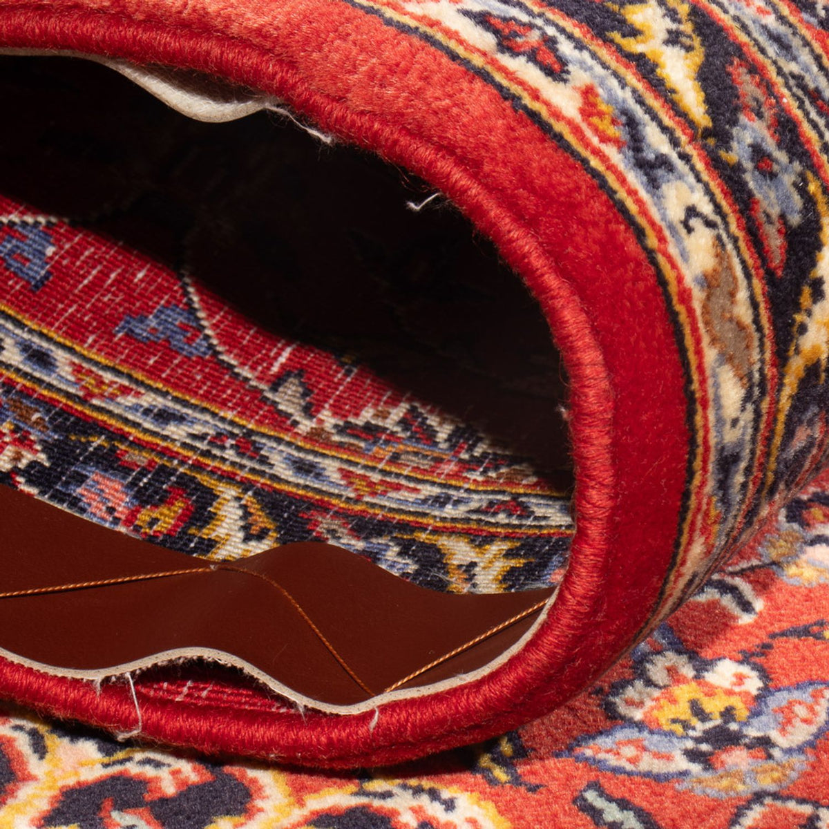 Dywan perski - Keshan - 127 x 65 cm - czerwony