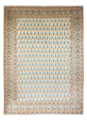Dywan perski - Keshan - 350 x 270 cm - jasnozielony