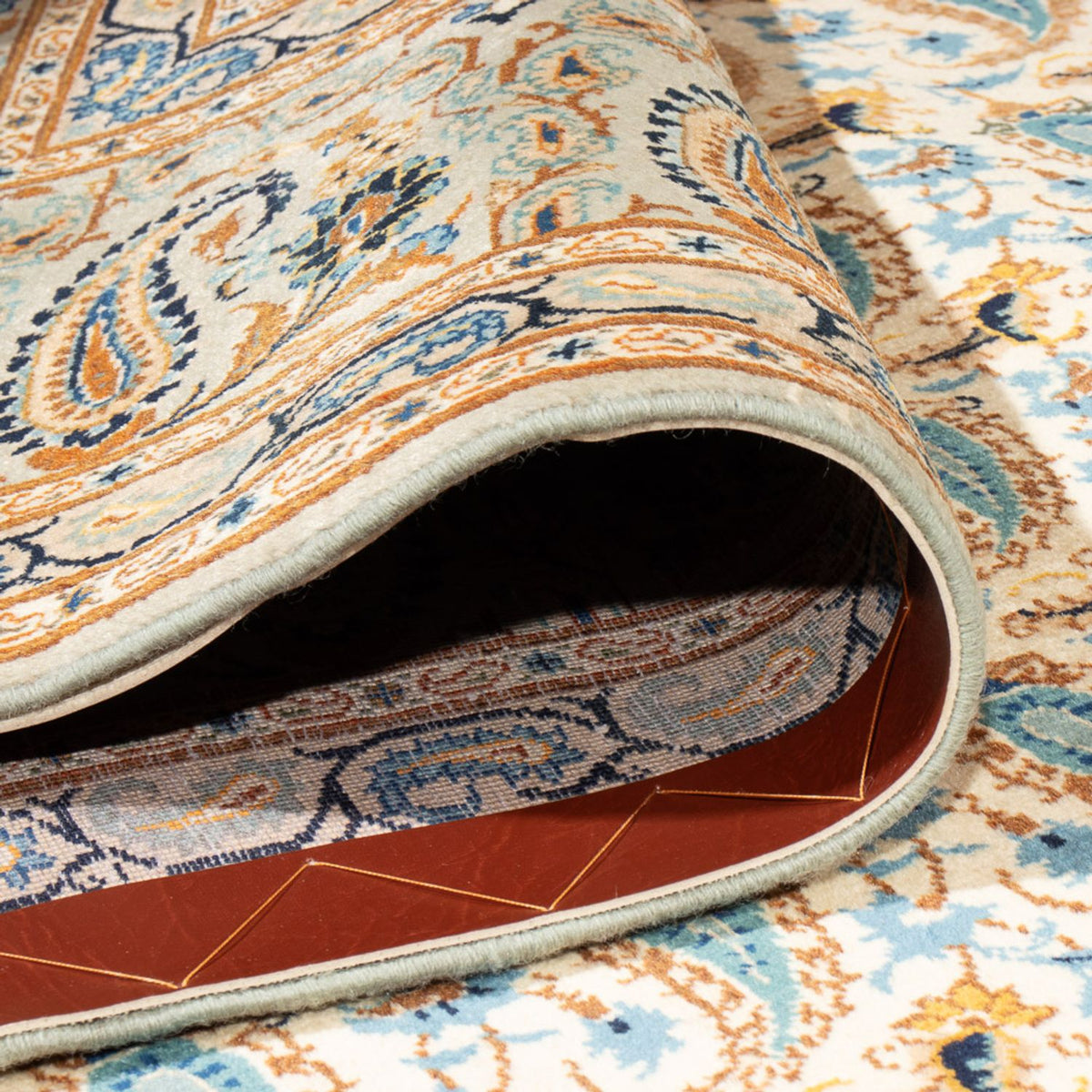 Dywan perski - Keshan - 350 x 270 cm - jasnozielony