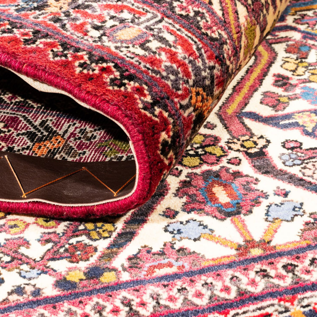 Perski dywan - Nomadyczny - 160 x 105 cm - jasny beż