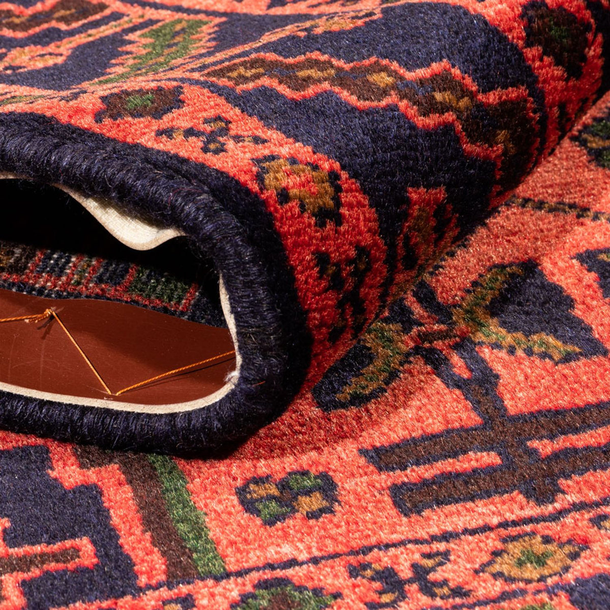 Perski dywan - Nomadyczny - 153 x 104 cm - jasna czerwień