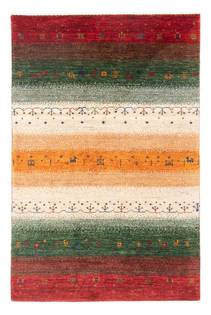 Dywan Gabbeh - Loribaft Perski - 131 x 82 cm - wielokolorowy