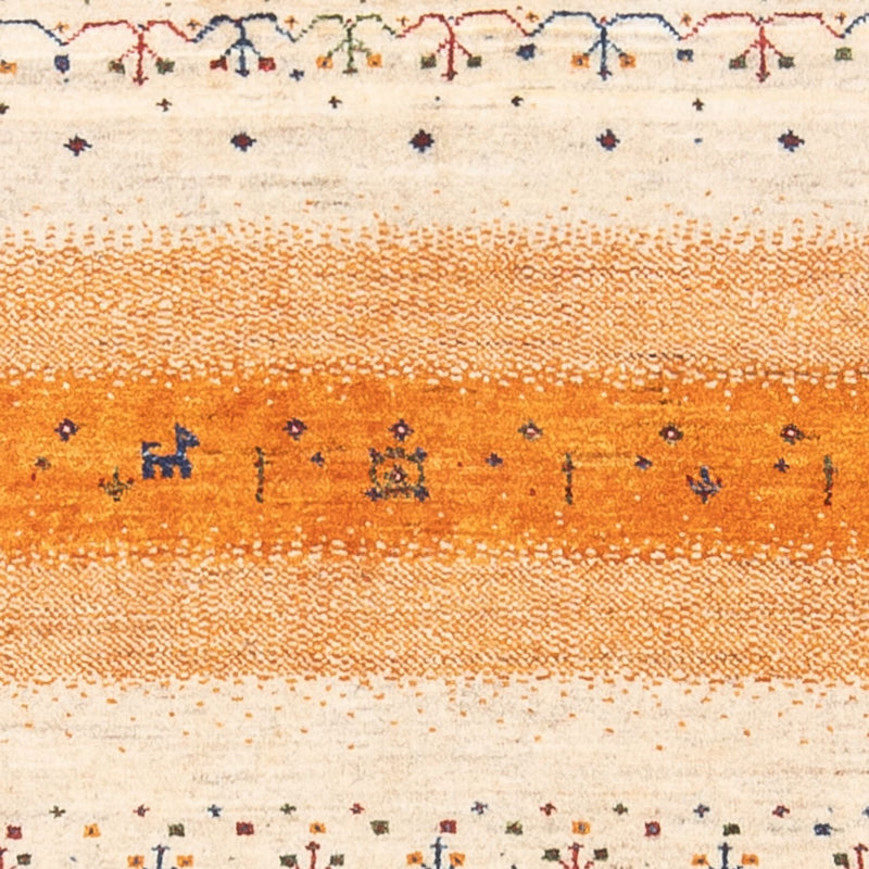 Dywan Gabbeh - Loribaft Perski - 131 x 82 cm - wielokolorowy