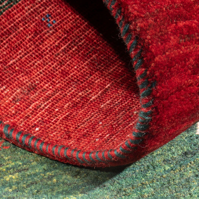 Dywan Gabbeh - Loribaft Perski - 126 x 82 cm - wielokolorowy