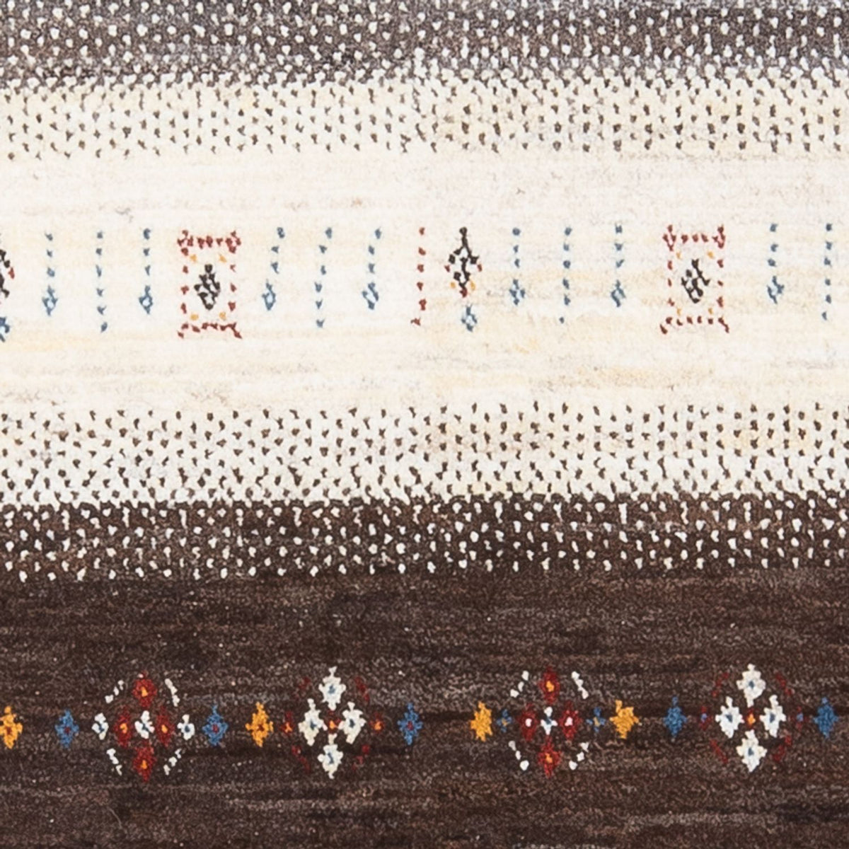 Dywan Gabbeh - Loribaft Perski - 124 x 82 cm - wielokolorowy